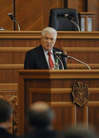 Президент Молдавии Владимир Воронин