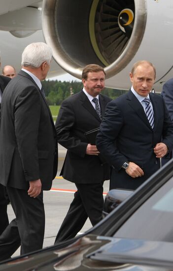 Рабочий визит премьер-министра РФ В.Путина в Белоруссию