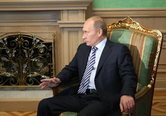Премьер-министр РФ В.Путин в Минске
