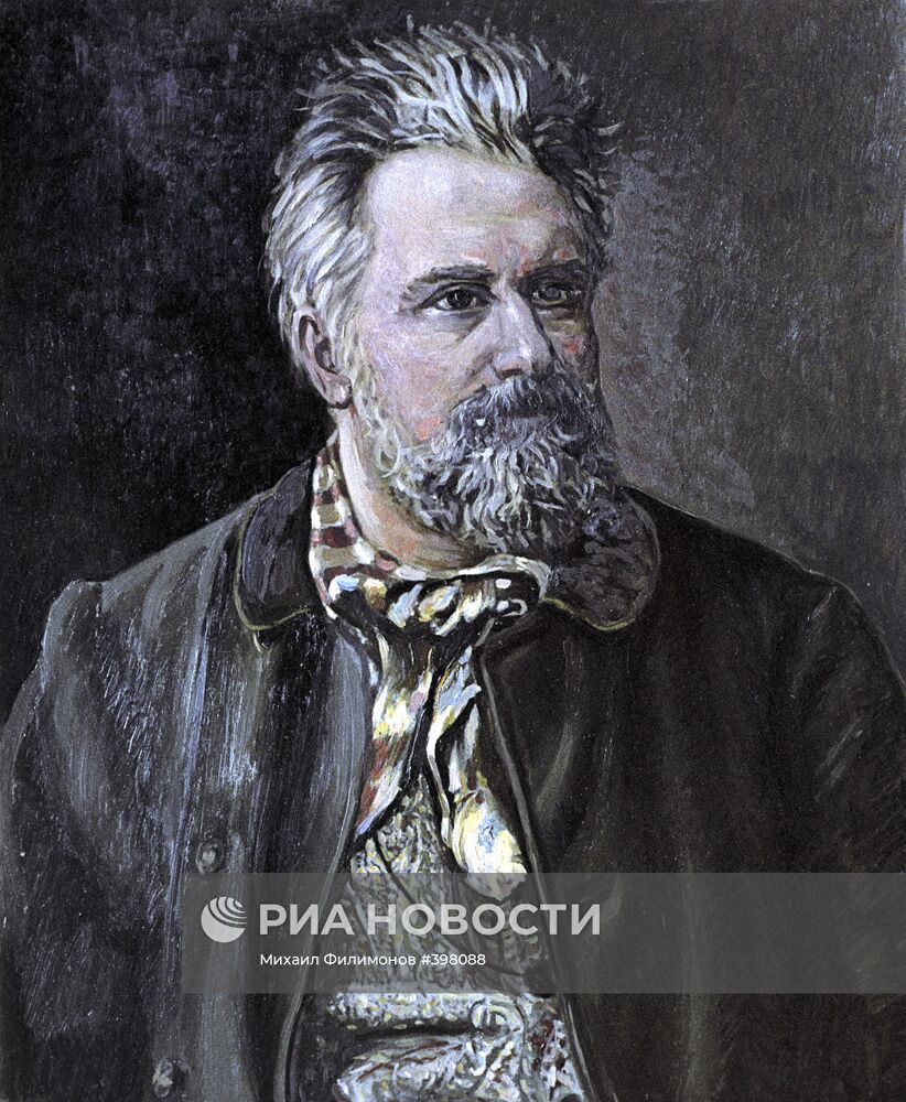Портрет писателя Н.Лескова