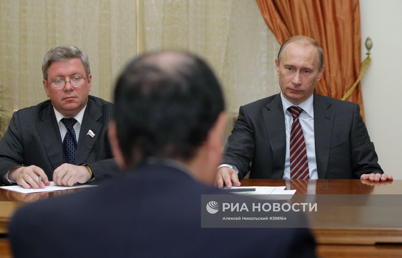 Встреча В. Путина с Р. Скифани
