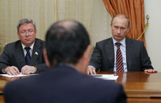 Встреча В. Путина с Р. Скифани