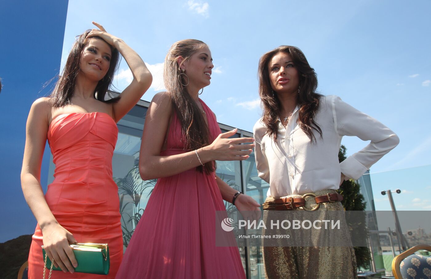 Победительницы конкурса "Мисс Россия" в Москве
