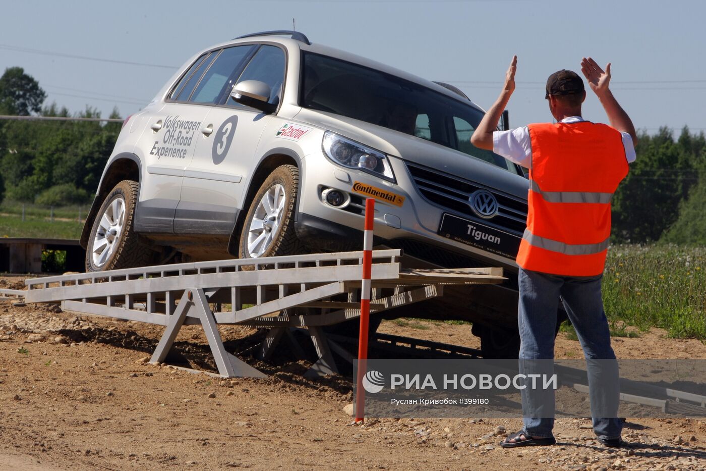 Тест-драйв внедорожников VW в подмосковном Ильинском