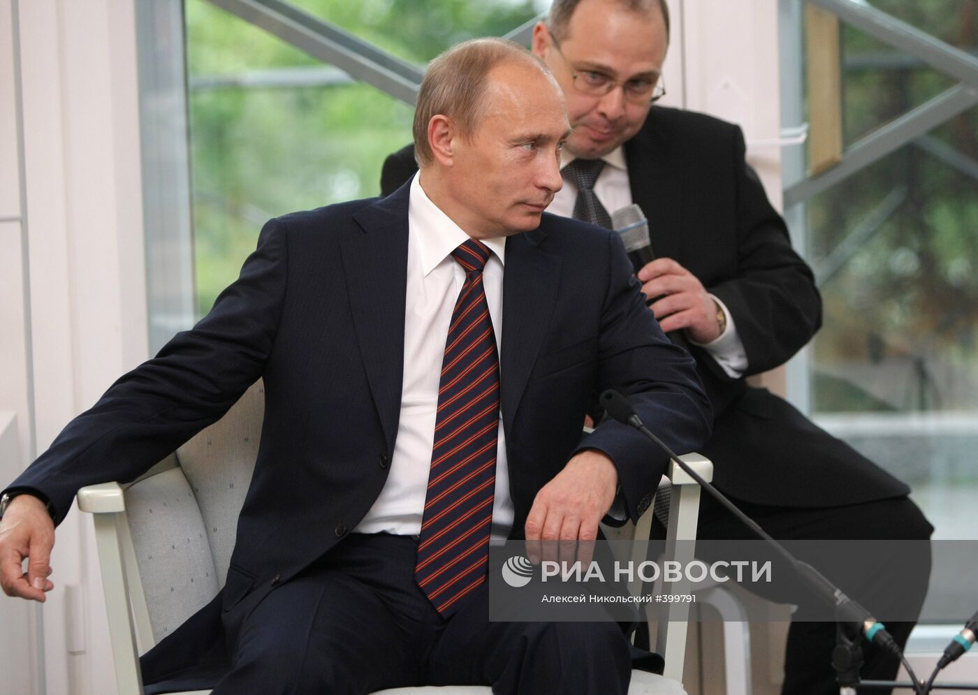 Встреча В. Путина с Т. Халонен