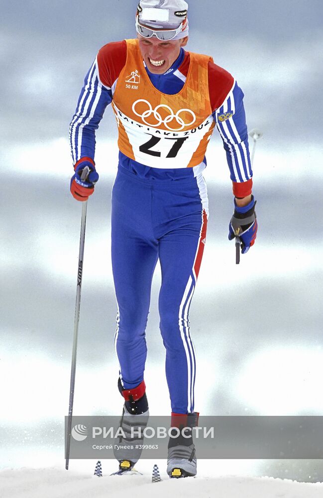 Олимпийский чемпион в лыжных гонках на 50 км Михаил Иванов