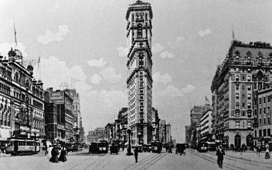 Первый небоскреб в Нью-Йорке