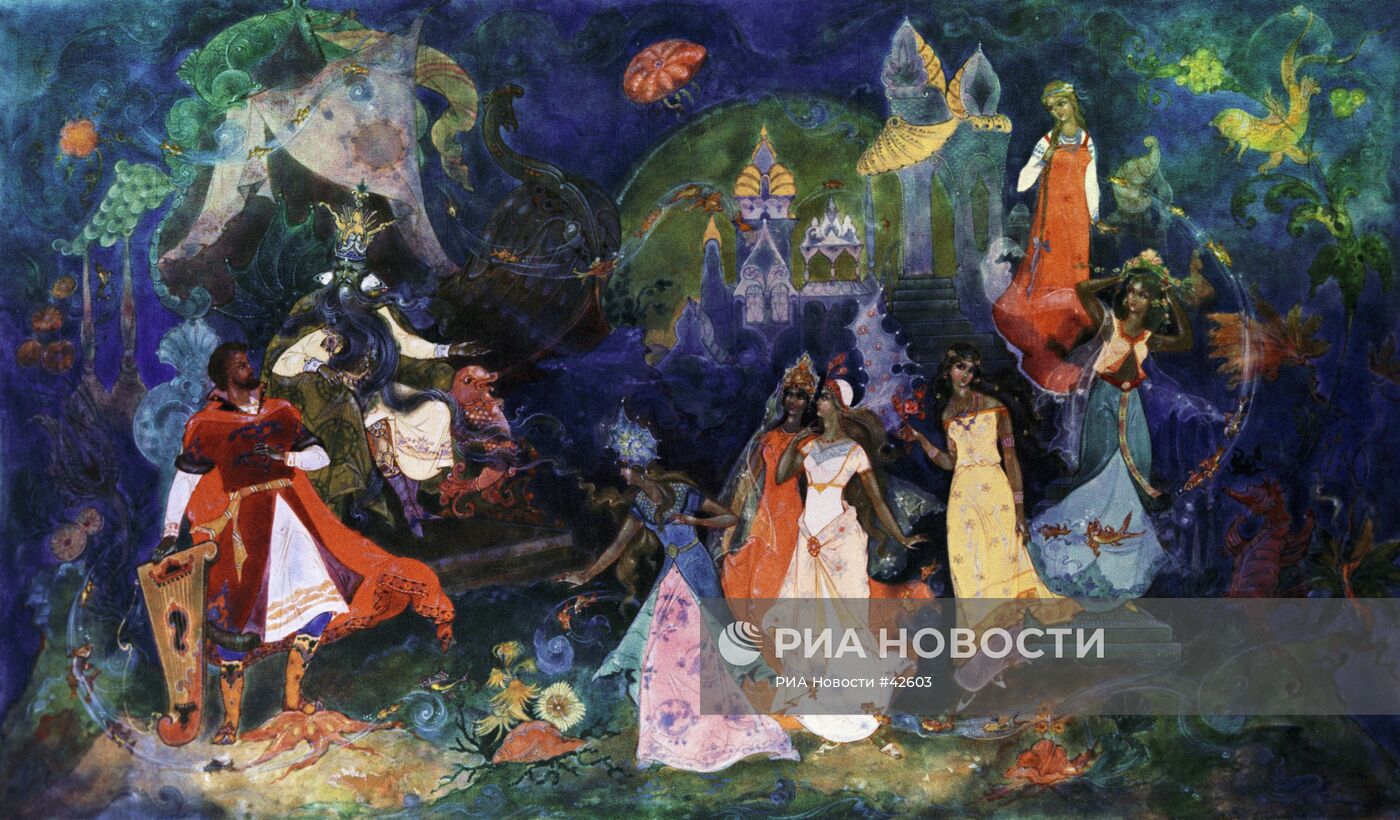 ПАЛЕХ РОСПИСЬ "САДКО"