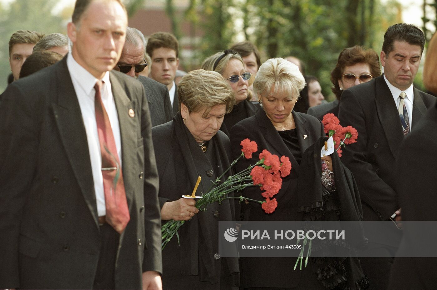 Похороны Раисы Горбачевой