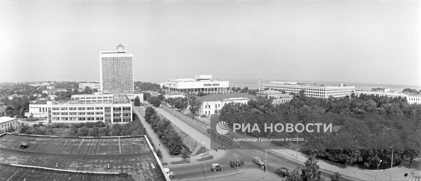 Вид города Ульяновска