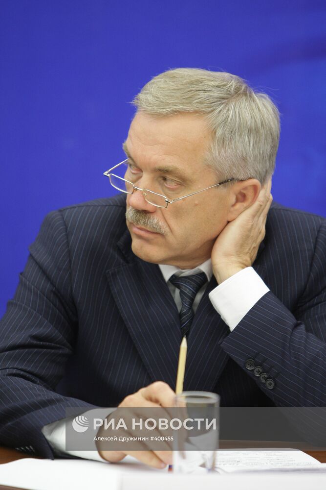 Губернатор Белгородской области Евгений Савченко