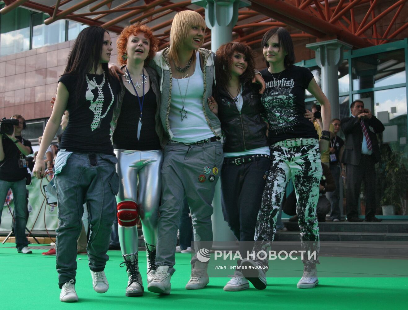 Гости церемонии награждения премии "Муз-ТВ 2009"