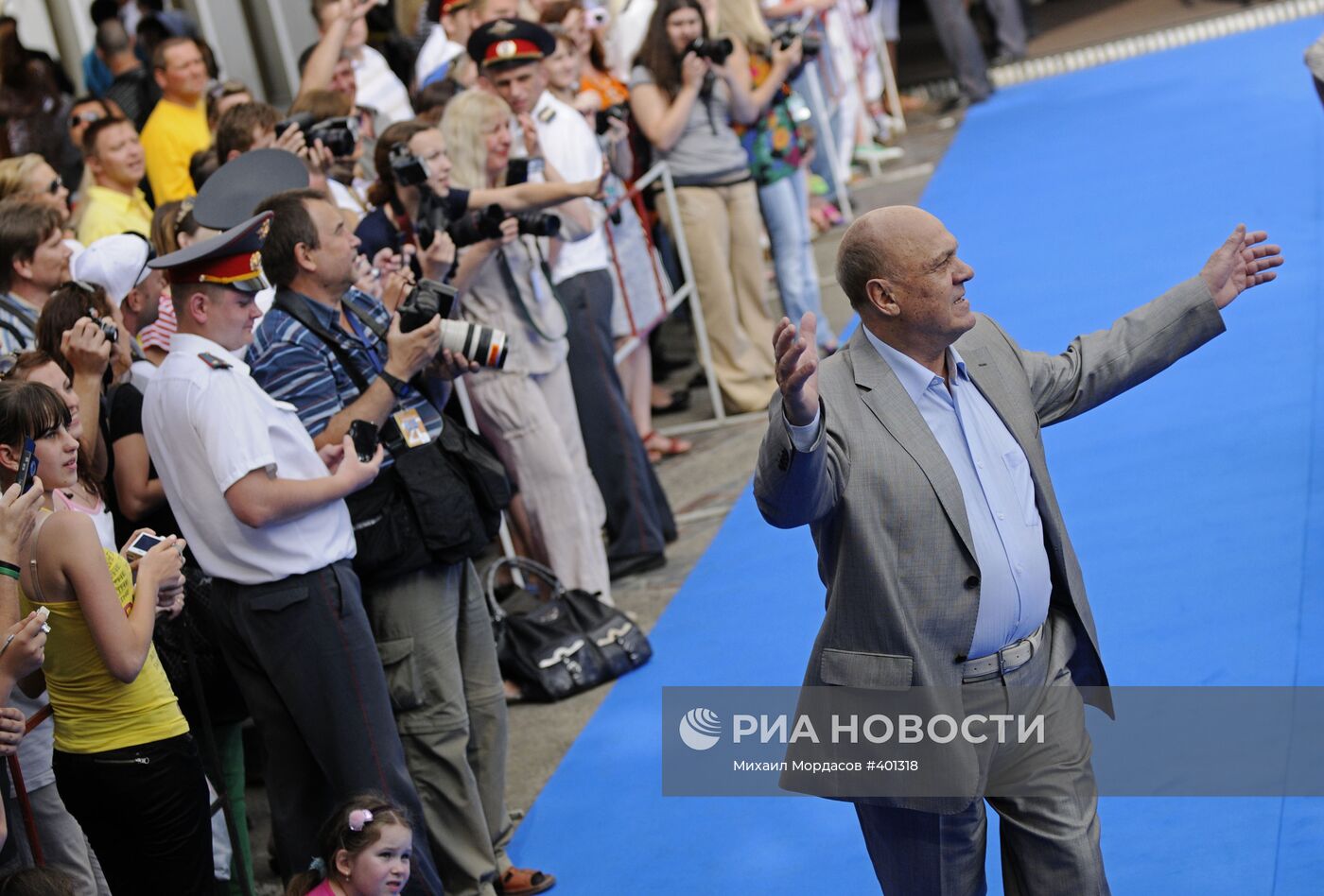 Владимир Меньшов на открытии кинофестиваля "Кинотавр" в Сочи