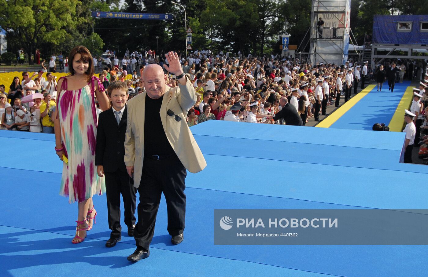 Марк Рудинштейн на открытии кинофестиваля "Кинотавр" в Сочи