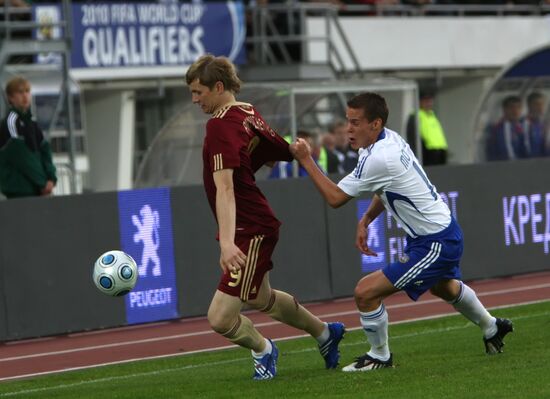 Футбол. ЧМ-2010. Отборочный матч. Финляндия-Россия 0-3