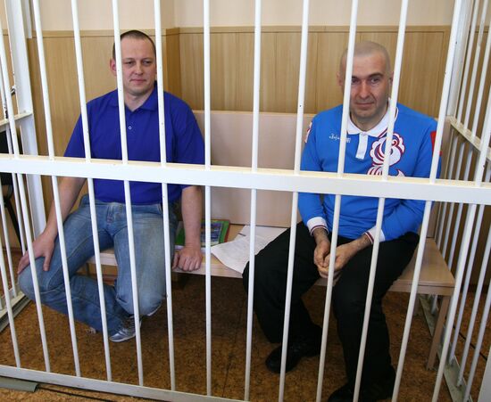 Судебное заседание по делу С.Воронова и В.Бушуева в Иркутске