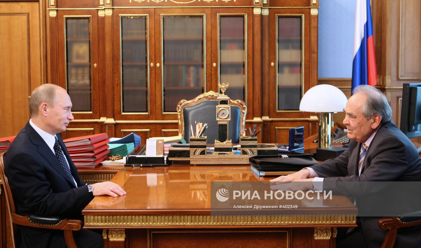 Встреча В. Путина с М. Шаймиевым