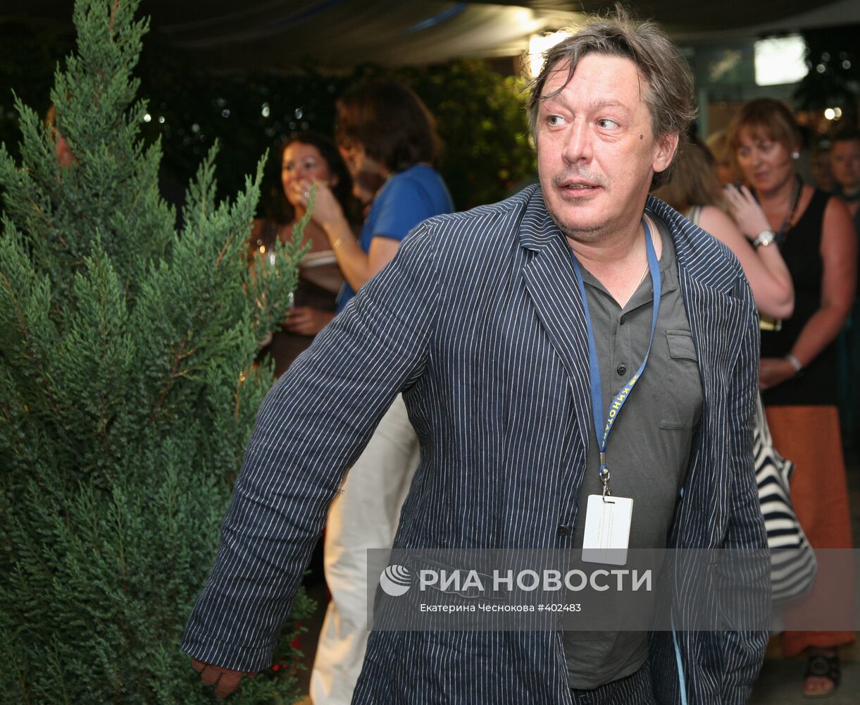 Михаил Ефремов на XX-ом кинофестивале "Кинотавр" в Сочи