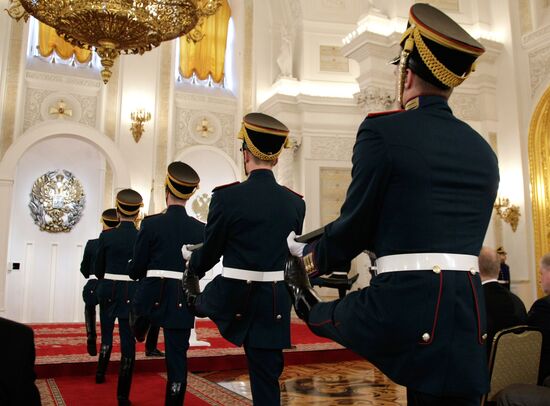 Вручение Государственных премий за 2008 год в Кремле