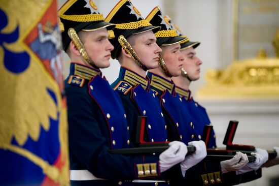 Вручение Государственных премий за 2008 год в Кремле