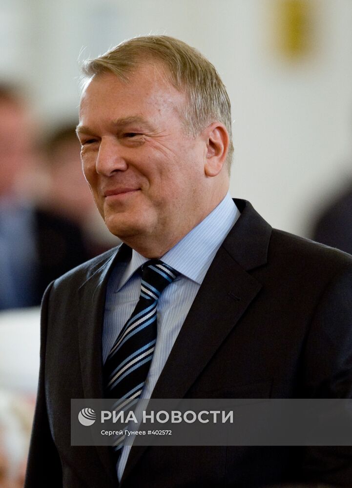 Вручение Государственных премий за 2008 год в Кремле