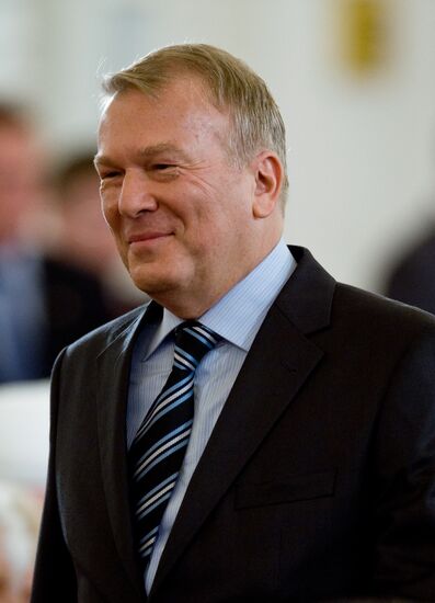 Вручение Государственных премий за 2008 год в Кремле