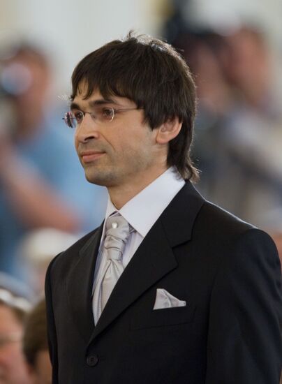 Вручение Государственных премий за 2008 год в Кремле