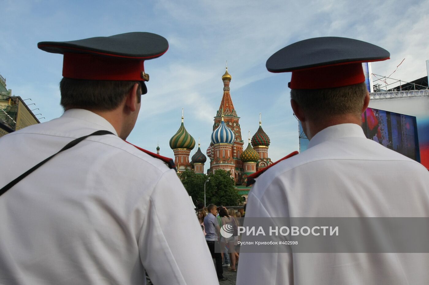 Концерт на Красной площади в День России