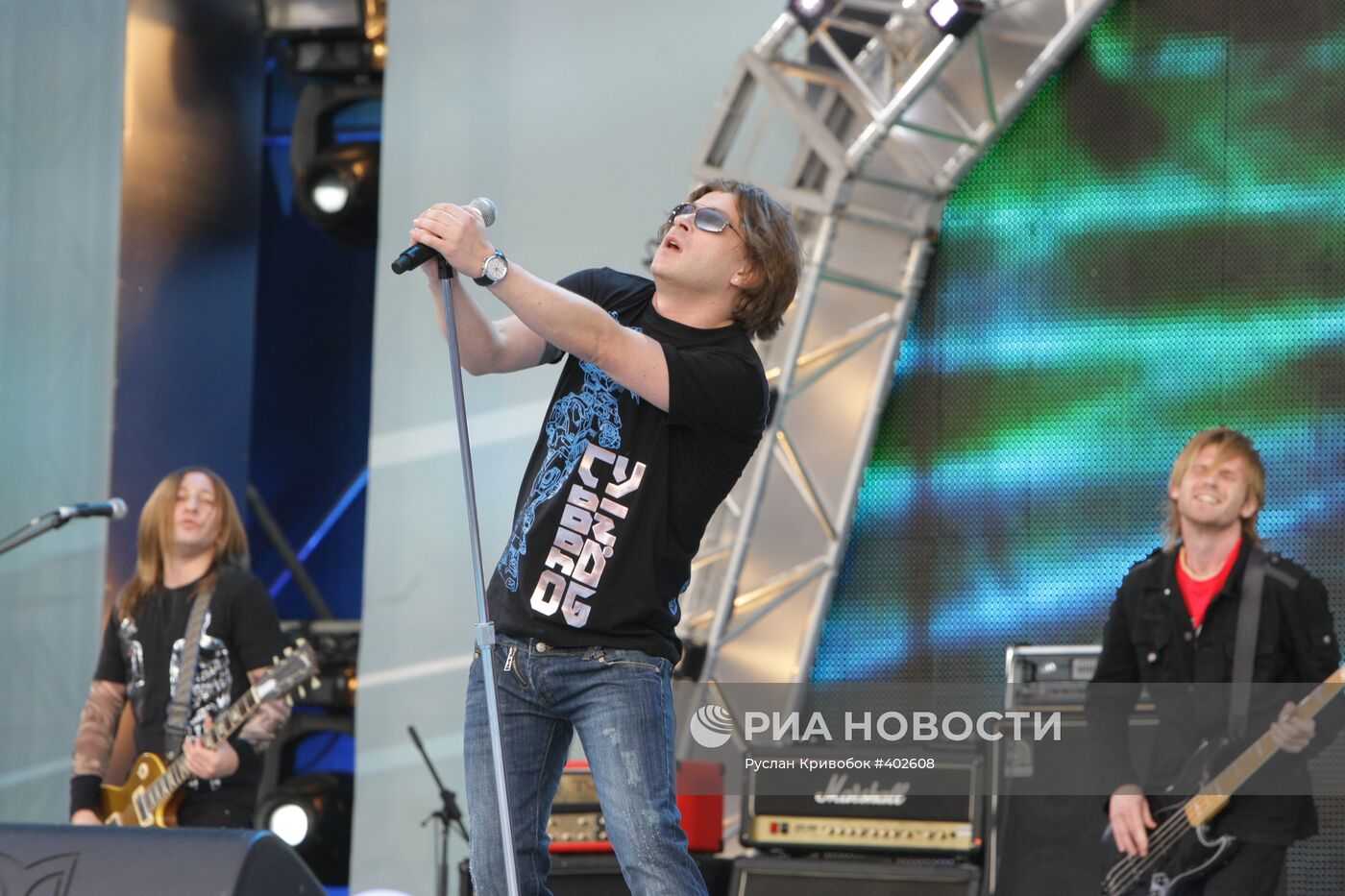 Концерт на Красной площади в День России