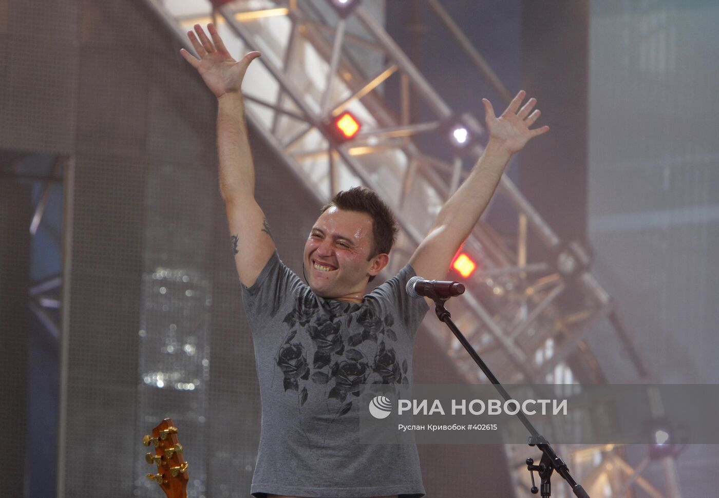 Концерт на Красной площади в День России