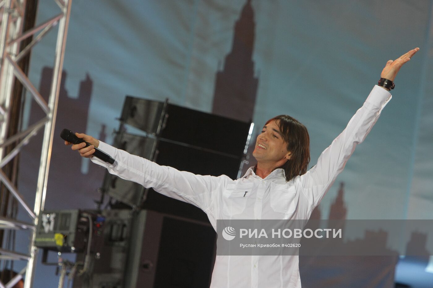 Концерт на Красной площади в День России