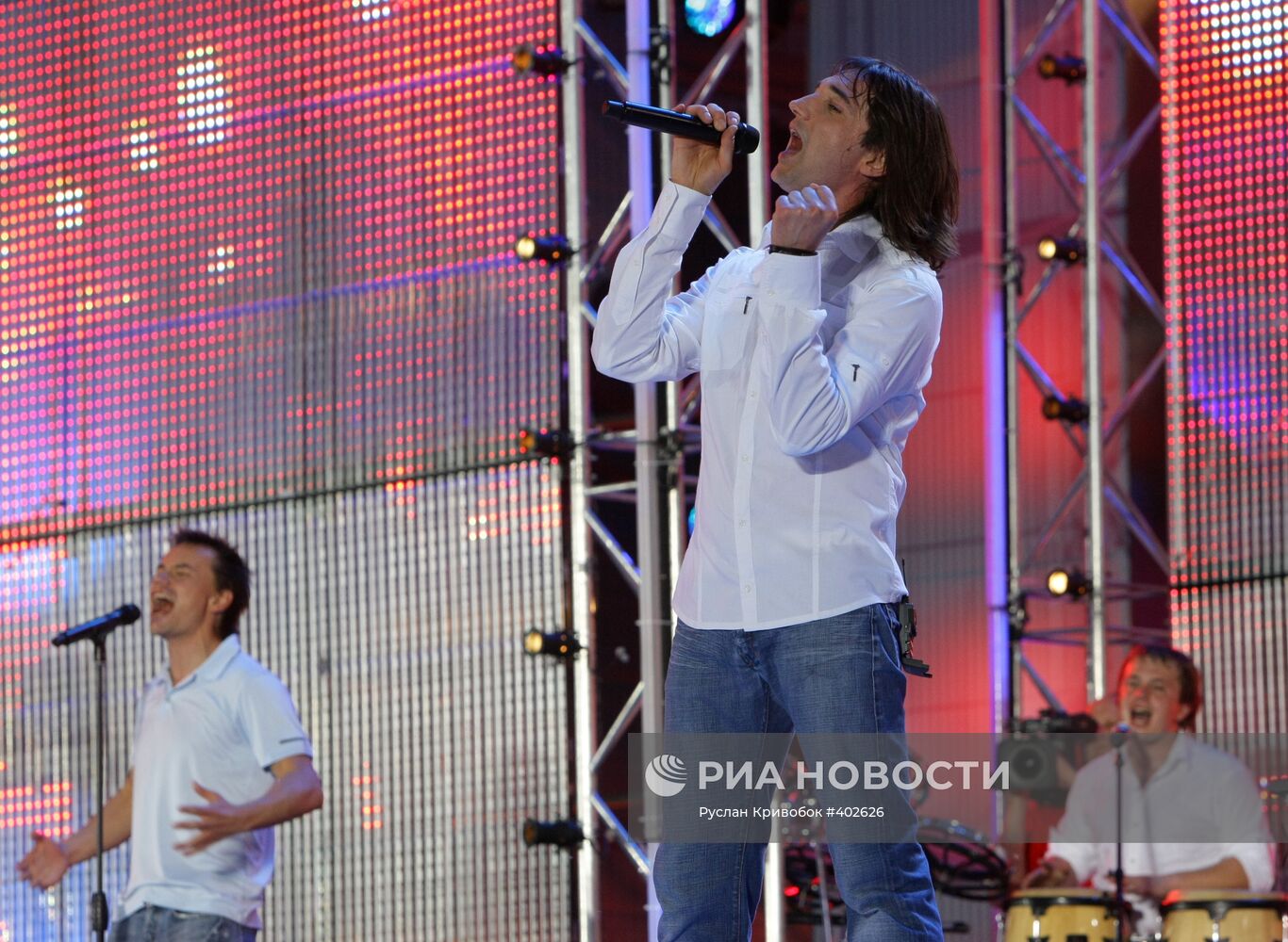 Концерт на Красной площади в День России