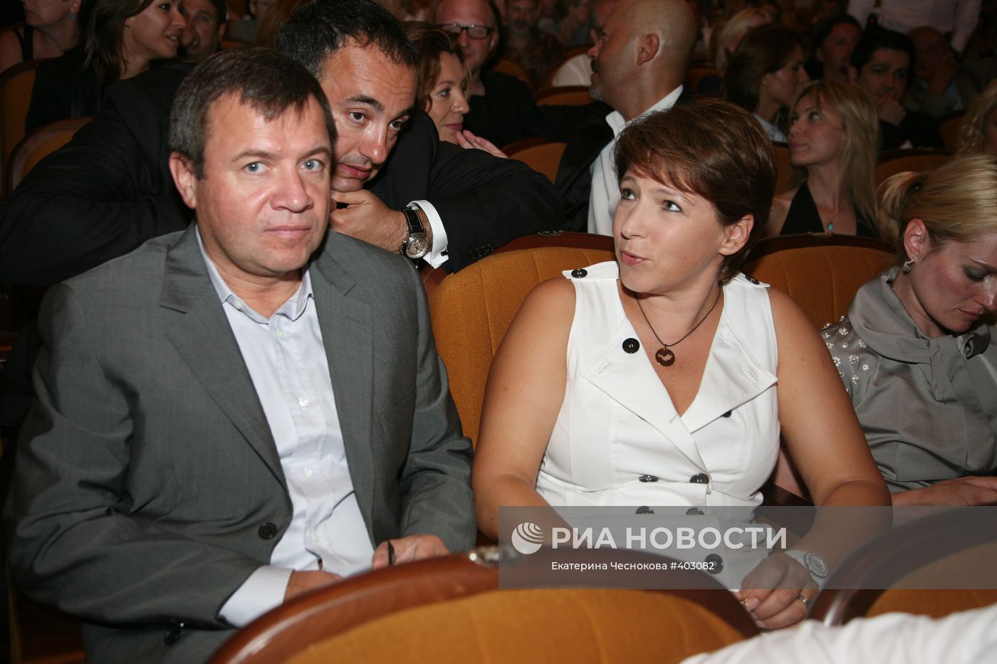 Валентин Юмашев и Татьяна Дьяченко