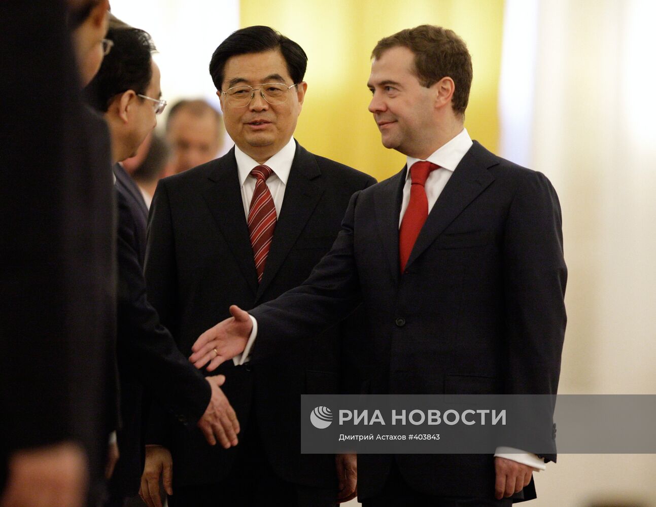 Государственный визит в Россию председателя КНР Ху Цзиньтао