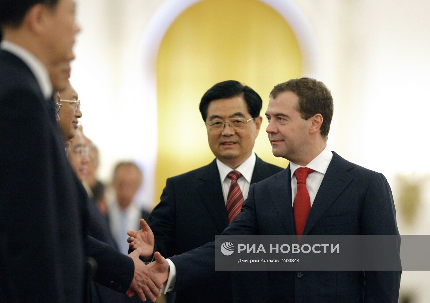 Государственный визит в Россию председателя КНР Ху Цзиньтао