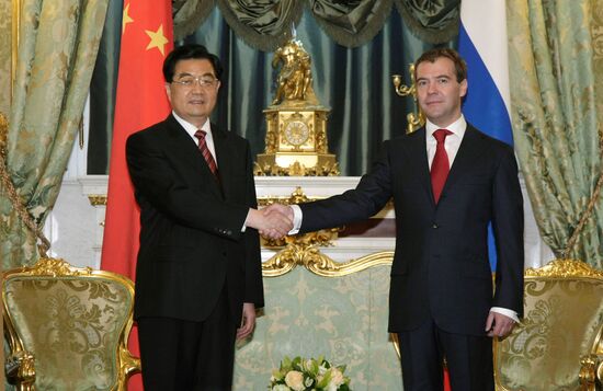 Государственный визит в Россию председателя КНР Ху Цзиньтао