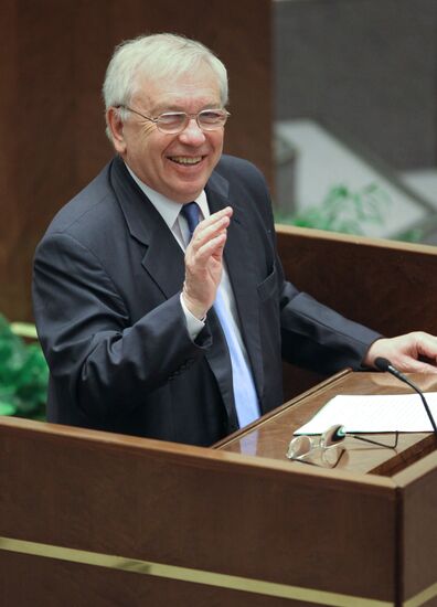 Заседание Совета Федерации. 17 июня 2009 года