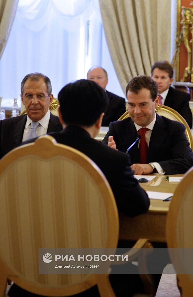 Государственный визит в Россию председателя КНР Ху Цзиньтао