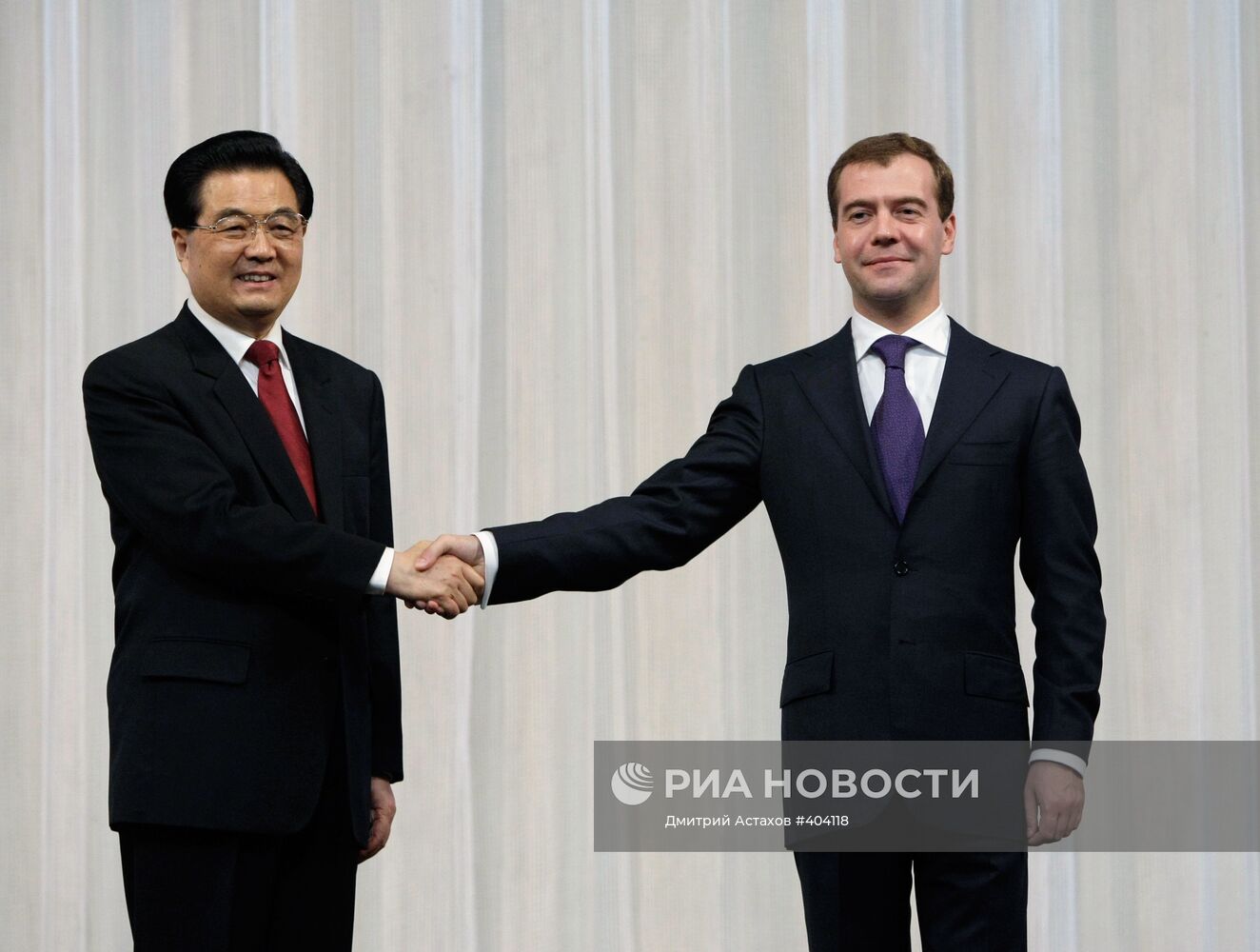 Государственный визит в Россию председателя КНР Ху Цзиньтао