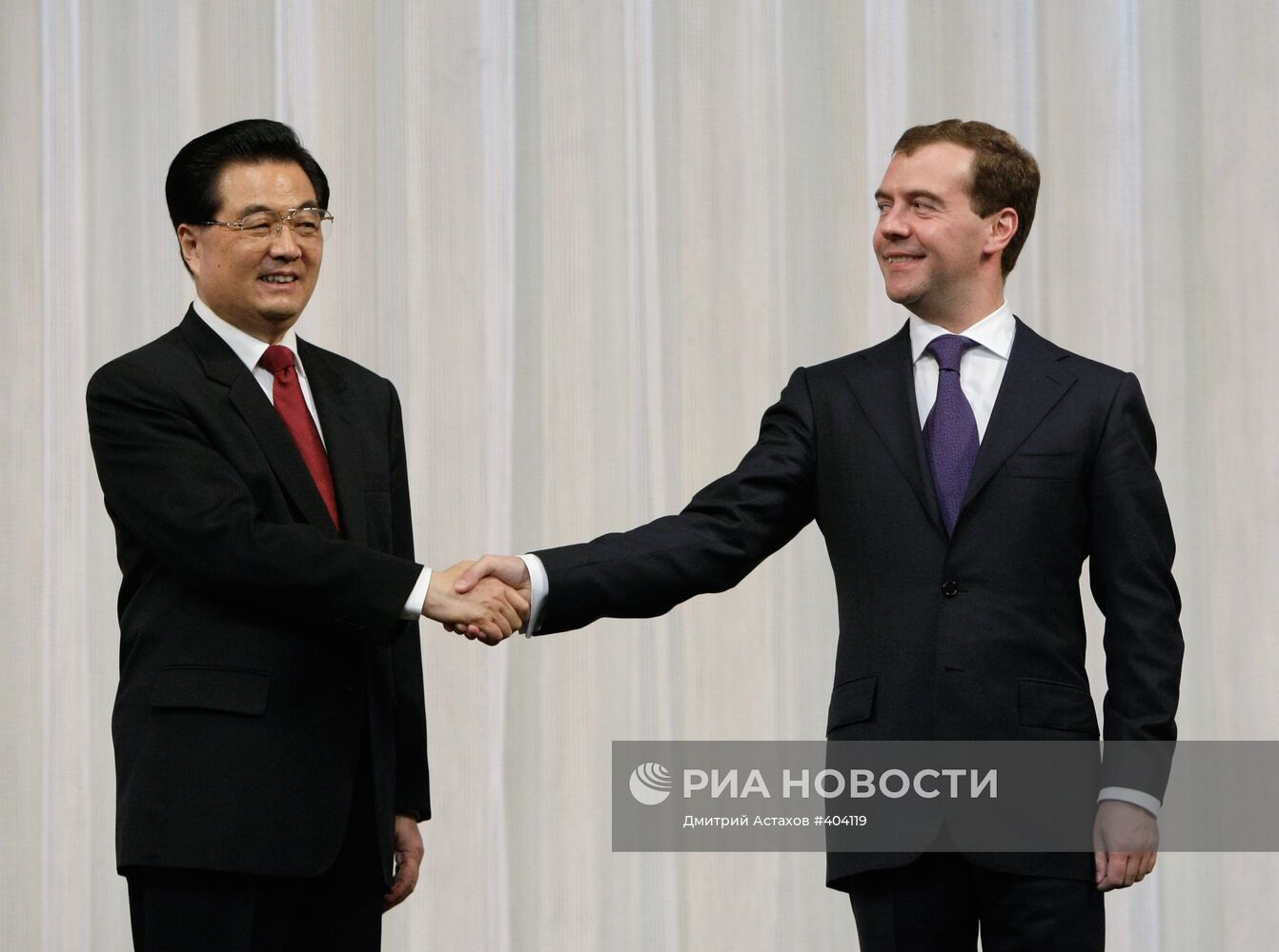 Государственный визит в Россию председателя КНР Ху Цзиньтао