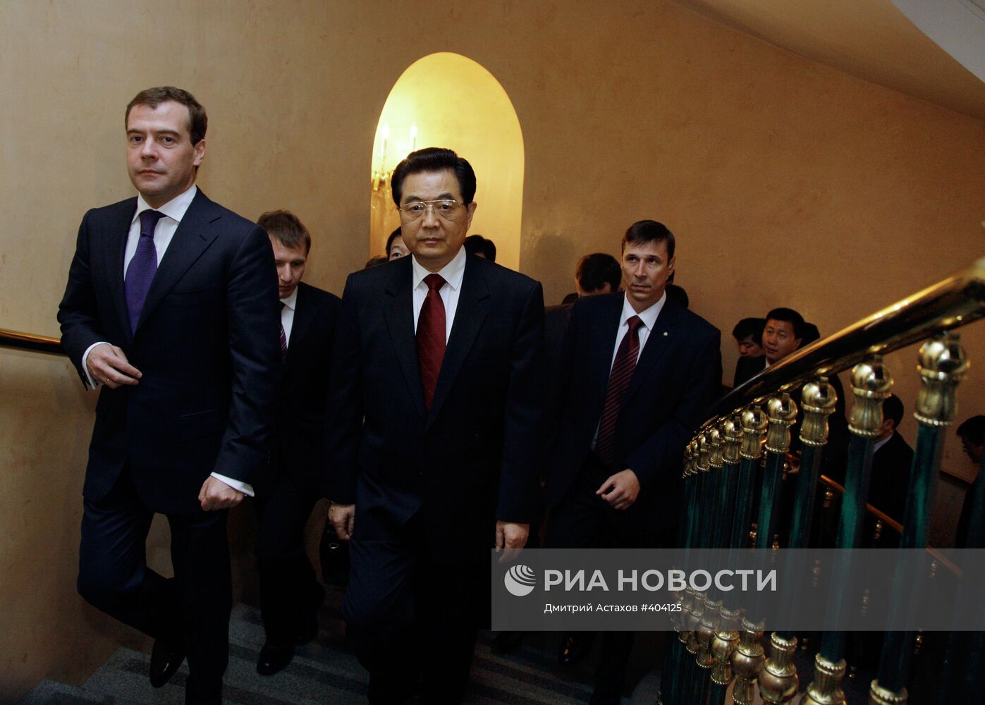 Государственный визит в Россию председателя КНР Ху Цзиньтао