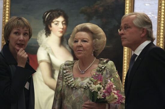 Королева Нидерландов посетила "Эрмитаж на Амстеле"