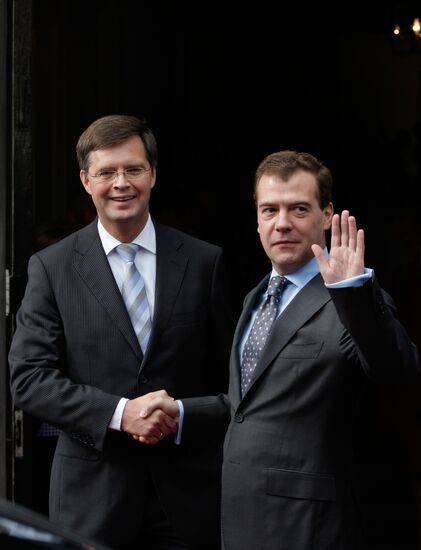 Рабочий визит президента РФ Д.Медведева в Нидерланды. 2-й день.