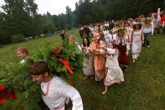 Праздник Купало в Калужской области
