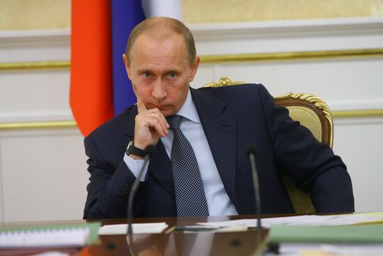 В.Путин провел заседание президиума правительства РФ