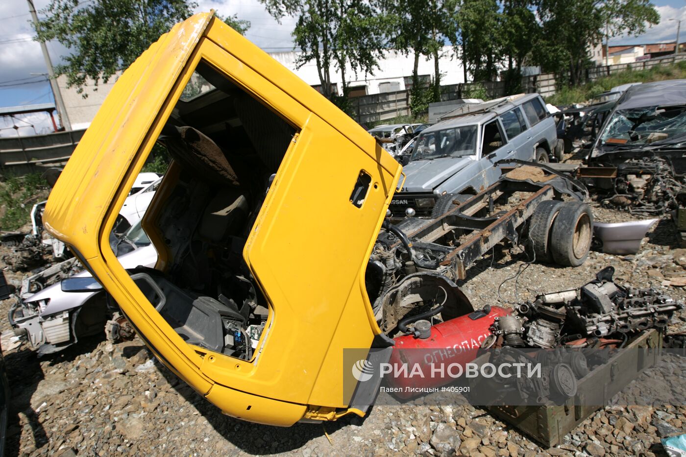 Склад аварийных автомобилей