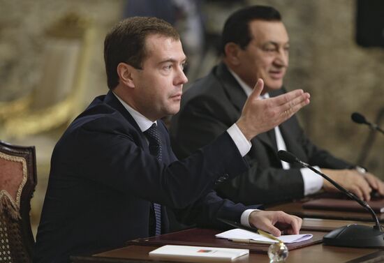 Официальный визит президента России Д.Медведева в Египет