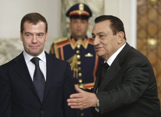 Официальный визит президента России Д.Медведева в Египет
