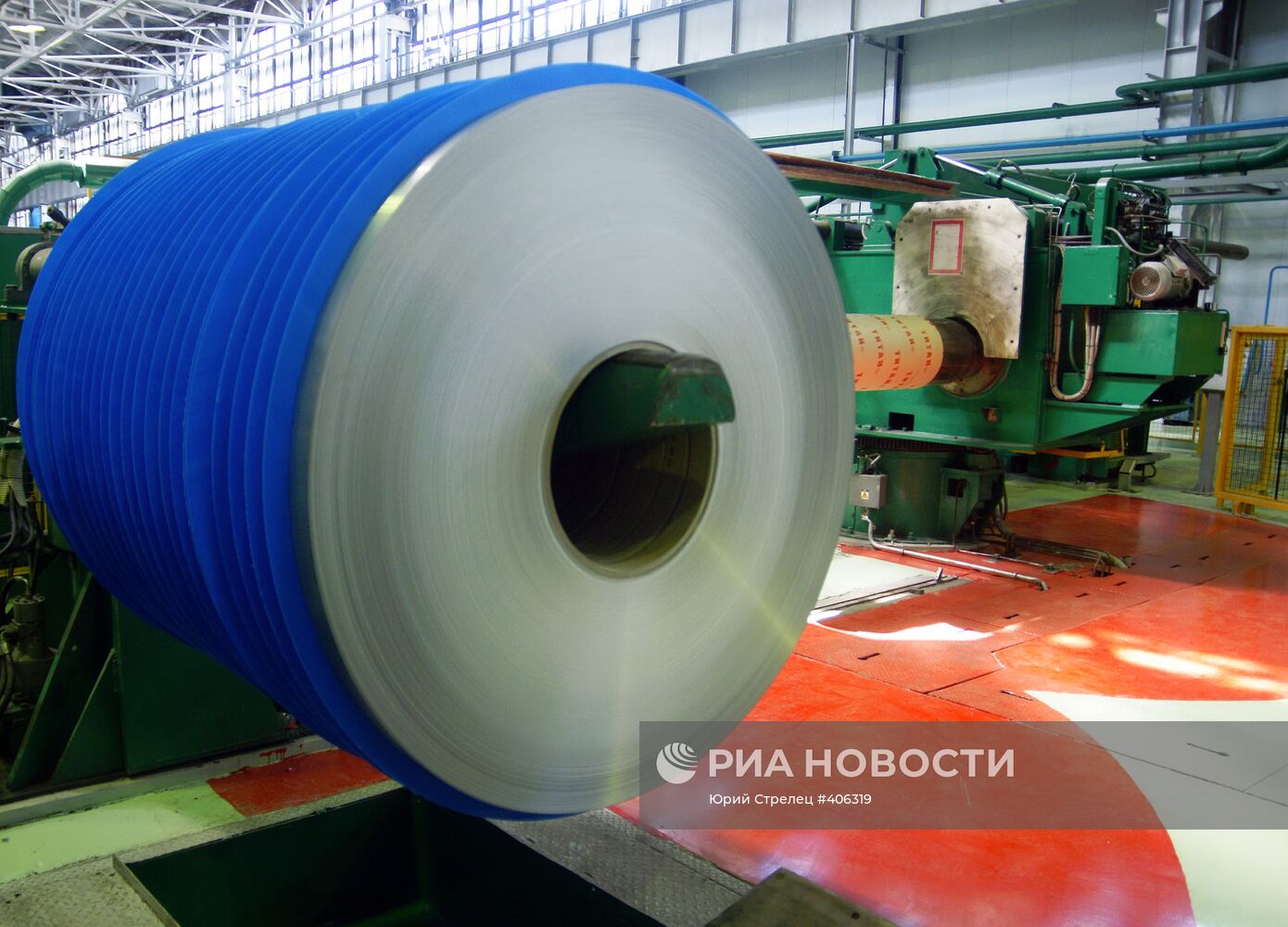 Открытие новой линии на Самарском металлургическом заводе
