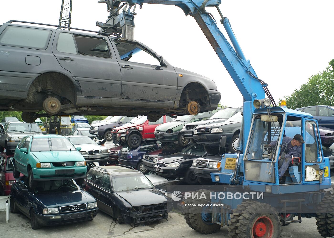 Прием и утилизации поддержанных машин в городе Киль